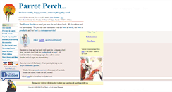 Desktop Screenshot of parrotperch.com